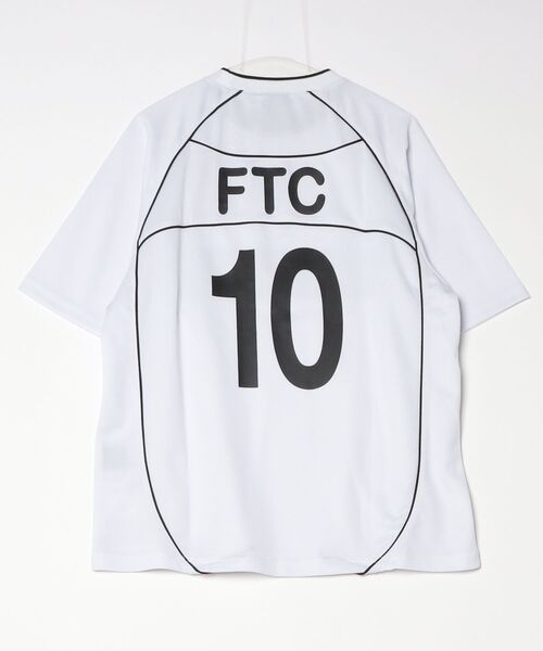 FTC（エフティーシー）の「PIPING SOCCER JERSEY（Tシャツ/カットソー・メンズ・ブラック/ホワイト/オレンジ・MEDIUM/X-LARGE/LARGE）」の7枚目の写真