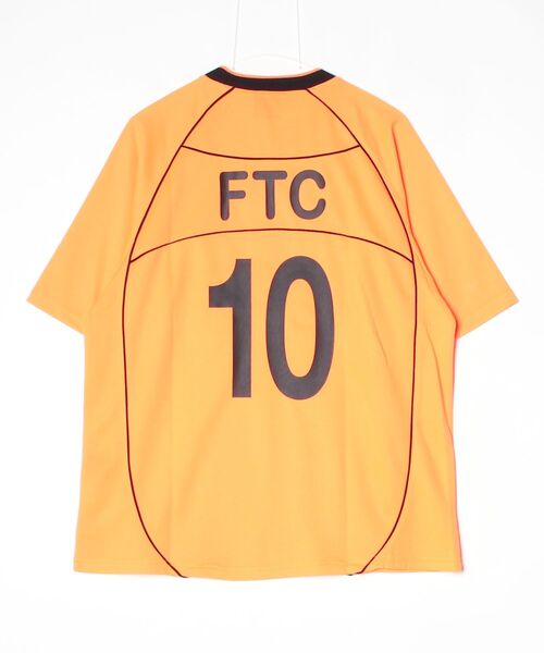 FTC（エフティーシー）の「PIPING SOCCER JERSEY（Tシャツ/カットソー・メンズ・ブラック/ホワイト/オレンジ・MEDIUM/X-LARGE/LARGE）」の4枚目の写真