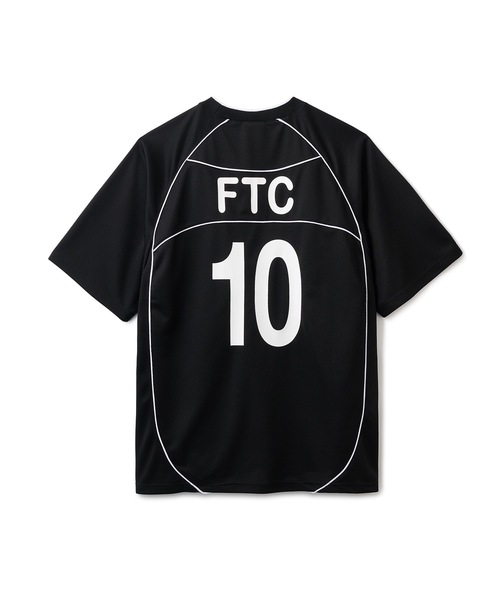 FTC（エフティーシー）の「PIPING SOCCER JERSEY（Tシャツ/カットソー・メンズ・ブラック/ホワイト/オレンジ・MEDIUM/X-LARGE/LARGE）」の12枚目の写真
