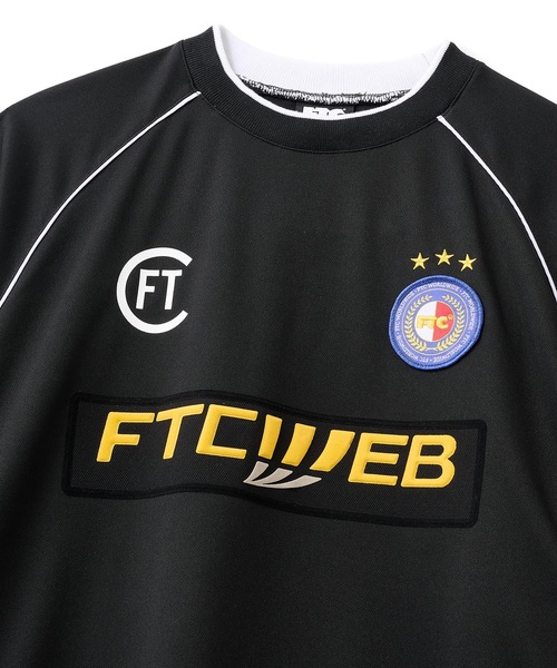 FTC（エフティーシー）の「PIPING SOCCER JERSEY（Tシャツ/カットソー・メンズ・ブラック/ホワイト/オレンジ・MEDIUM/X-LARGE/LARGE）」の11枚目の写真