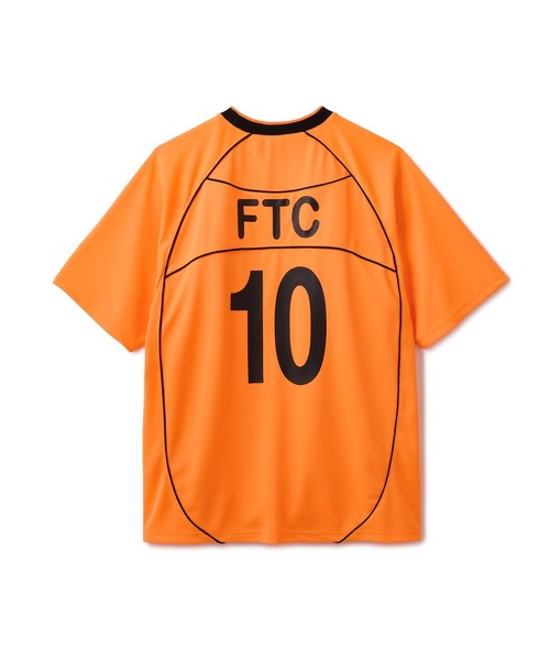 FTC（エフティーシー）の「PIPING SOCCER JERSEY（Tシャツ/カットソー・メンズ・ブラック/ホワイト/オレンジ・MEDIUM/X-LARGE/LARGE）」の10枚目の写真