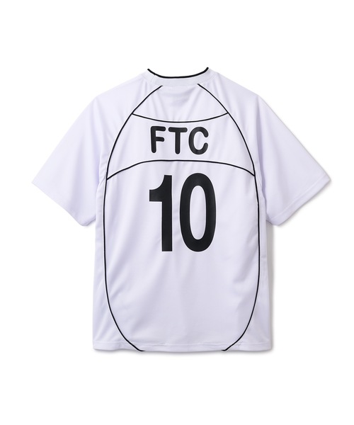 FTC（エフティーシー）の「PIPING SOCCER JERSEY（Tシャツ/カットソー・メンズ・ブラック/ホワイト/オレンジ・MEDIUM/X-LARGE/LARGE）」の6枚目の写真