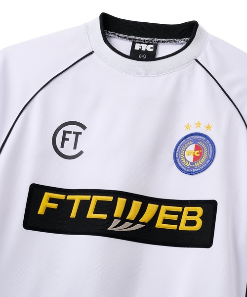 FTC（エフティーシー）の「PIPING SOCCER JERSEY（Tシャツ/カットソー・メンズ・ブラック/ホワイト/オレンジ・MEDIUM/X-LARGE/LARGE）」の5枚目の写真