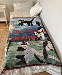 B.R.U（ブル）の「アニマルマルチラグ/ブランケット（ラグ/マット）」