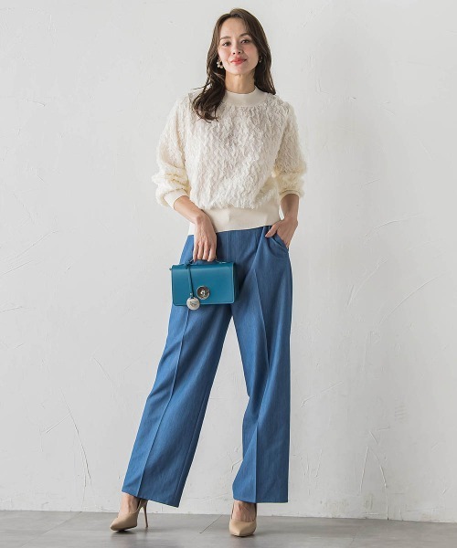 Viaggio Blu（ビアッジョブルー）の「FAIRY AIRYブラウス（シャツ/ブラウス・レディース・ホワイト/ブラック・S/M）」の7枚目の写真