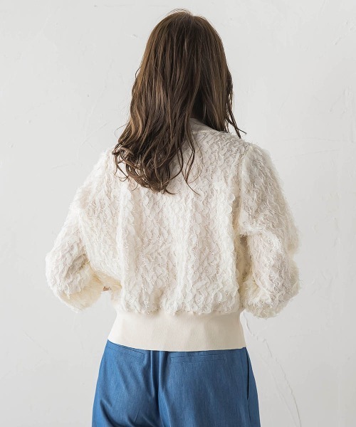 Viaggio Blu（ビアッジョブルー）の「FAIRY AIRYブラウス（シャツ/ブラウス・レディース・ホワイト/ブラック・S/M）」の6枚目の写真