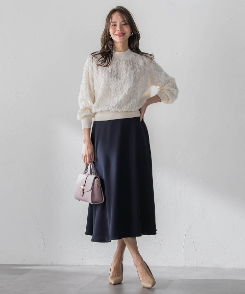 Viaggio Blu（ビアッジョブルー）の「FAIRY AIRYブラウス（シャツ/ブラウス・レディース・ホワイト/ブラック・S/M）」の21枚目の写真