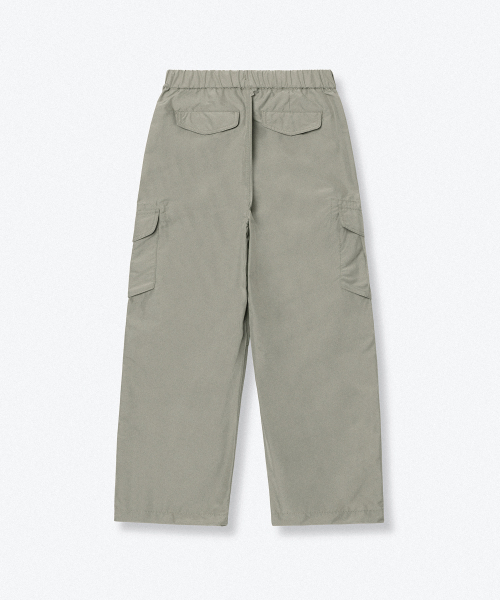 MUSINSA STANDARD KIDS（ムシンサスタンダードキッズ）の「[シティレジャー] NP ワイドベルト付きバンディングカーゴパンツ [リーフベージュ]（スウェットパンツ・レディース・その他・110/130/140/150/160/120）」の6枚目の写真