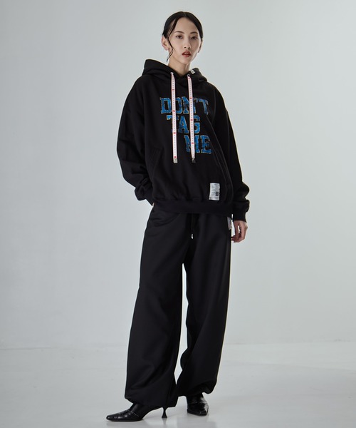 Maison MIHARA YASUHIRO(メゾンミハラヤスヒロ)の「【MIHARA YASUHIRO/ミハラヤスヒロ】WOOLY TEXTURE EASY TROUSERS/ウーリーテクスチャーイージートラウザー(スラックス・レディース・ベージュ/ブラック・36/38)」の6枚目の写真