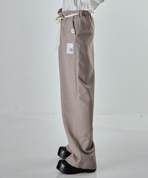 MIHARA YASUHIRO/ミハラヤスヒロ】WOOLY TEXTURE EASY TROUSERS