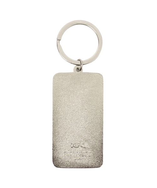X-girl(エックスガール)の「PLATE LOGO KEY CHARM(キーホルダー・レディース・ピンク/ライトブルー・ONE SIZE)」の6枚目の写真