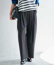 IENA | ウォッシャブル リネンミックスコクーンスラックス(スラックス)