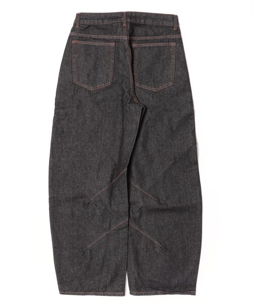 Figments（フィグメンツ）の「3Dレトロデニム（デニムパンツ・レディース・ブラック・LARGE/MEDIUM/SMALL）」の11枚目の写真