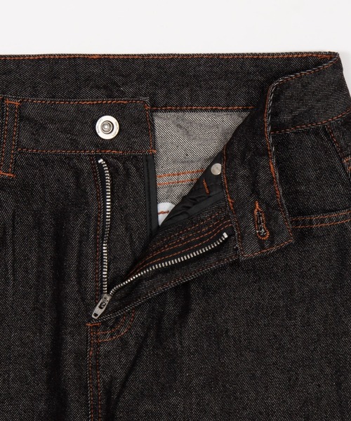 Figments（フィグメンツ）の「3Dレトロデニム（デニムパンツ・レディース・ブラック・LARGE/MEDIUM/SMALL）」の7枚目の写真