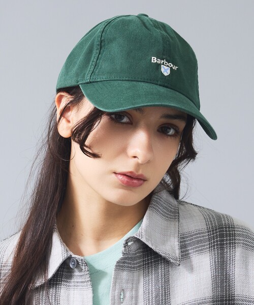 Barbour（バブアー）の「【Barbour / バブアー】 CASCADE CAP / カスケード / 6パネル / キャップ / 帽子 / ユニセックス（キャップ・メンズ・ブラック/グリーン/ブルー/ネイビー・フリー）」の2枚目の写真
