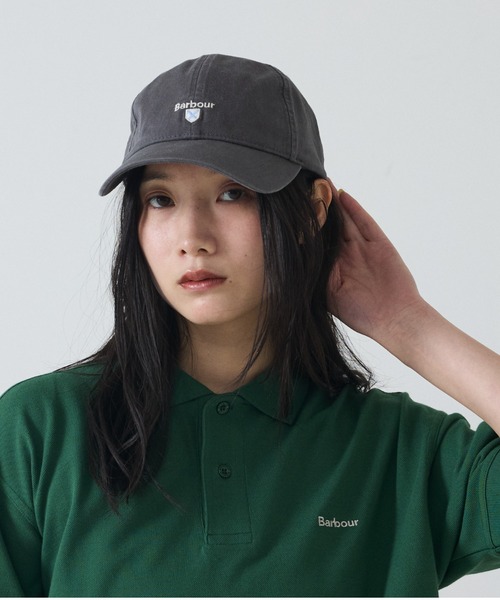 Barbour(バブアー)の「【Barbour / バブアー】 CASCADE CAP / カスケード / 6パネル / キャップ / 帽子 / ユニセックス(キャップ・メンズ・ブラック/グリーン/ブルー/ネイビー/ベージュ/チャコールグレー・フリー)」の3枚目の写真