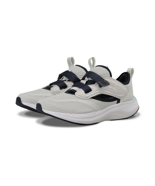 PUMA(プーマ)の「PUMA プーマ ユニセックス ソフトライド ムーブオン ラク ジャパンフィット(スニーカー・メンズ・グレー/グレー系その他/ブラック×ホワイト・24.5cm/23.5cm/22.5cm/28.0cm/27.0cm/26.0cm/25.0cm/24.0cm/23.0cm/28.5cm/27.5cm/26.5cm/25.5cm/22.0cm/29.0cm/30.0cm)」の8枚目の写真