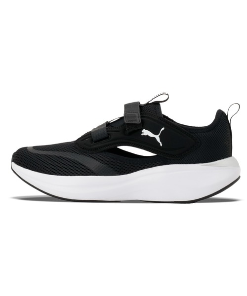 PUMA(プーマ)の「PUMA プーマ ユニセックス ソフトライド ムーブオン ラク ジャパンフィット(スニーカー・メンズ・グレー/グレー系その他/ブラック×ホワイト・24.5cm/23.5cm/22.5cm/28.0cm/27.0cm/26.0cm/25.0cm/24.0cm/23.0cm/28.5cm/27.5cm/26.5cm/25.5cm/22.0cm/29.0cm/30.0cm)」の1枚目の写真