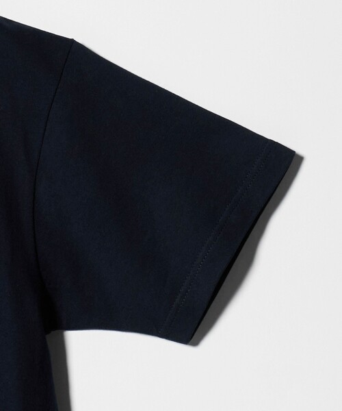 6（ロク）の「＜6(ROKU)＞Boutique Tシャツ（Tシャツ/カットソー・レディース・ホワイト/ネイビー・M/L/S）」の5枚目の写真