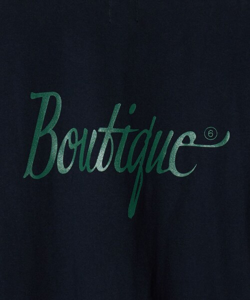 6（ロク）の「＜6(ROKU)＞Boutique Tシャツ（Tシャツ/カットソー・レディース・ホワイト/ネイビー・M/L/S）」の7枚目の写真