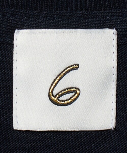 6（ロク）の「＜6(ROKU)＞Boutique Tシャツ（Tシャツ/カットソー・レディース・ホワイト/ネイビー・M/L/S）」の11枚目の写真