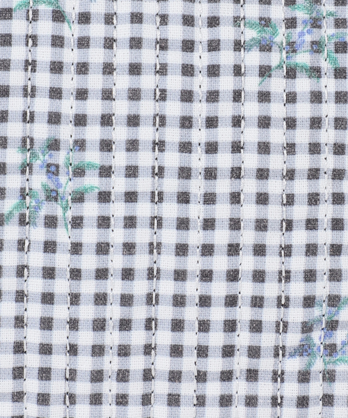 SLOBE IENA（スローブイエナ）の「Margaux Dereume × SLOBE キルティングポーチ（ポーチ・レディース・スカイブルー/ブラック・FREE）」の19枚目の写真