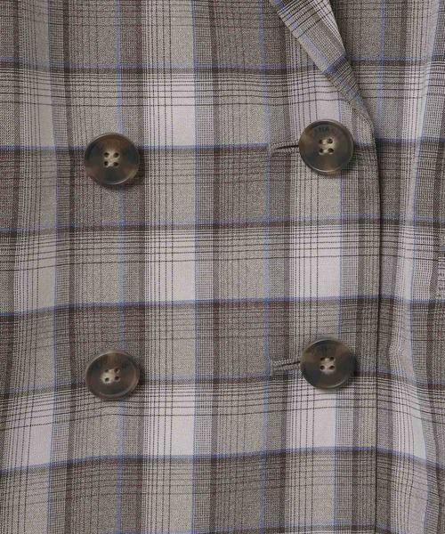 JEANASIS(ジーナシス)の「cozyテーラードWジャケット/647676(テーラードジャケット・レディース・ブラウン系その他/グレー系その他・FREE)」の11枚目の写真