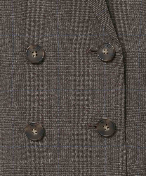 JEANASIS(ジーナシス)の「cozyテーラードWジャケット/647676(テーラードジャケット・レディース・ブラウン系その他/グレー系その他・FREE)」の12枚目の写真