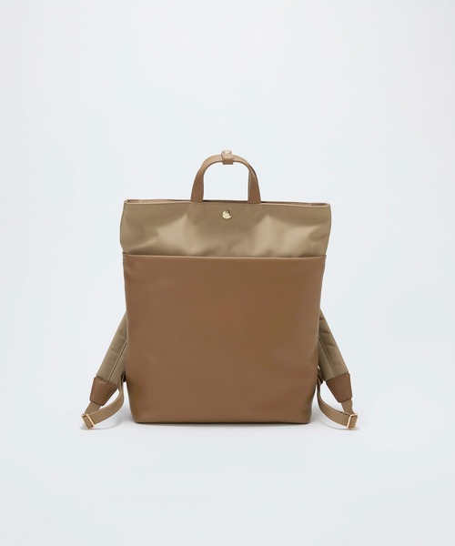 Breath TOPKAPI】LINEA リネア レザーコンビ リュック バックパック A4