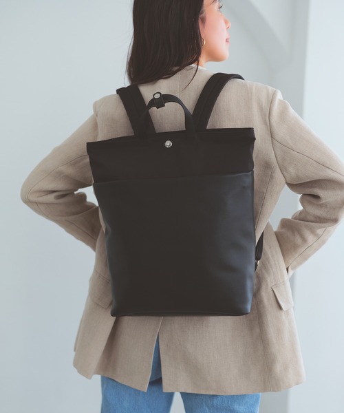 美品】Breath TOPKAPI リプル 2way A4 リュック ブラック Breath