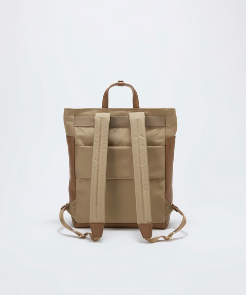 Breath TOPKAPI（ブレストプカピ）の「【Breath TOPKAPI】LINEA リネア レザーコンビ リュック バックパック　A4 / 軽量（バックパック/リュック・レディース・ブラウン/ブラック・FREE）」の7枚目の写真