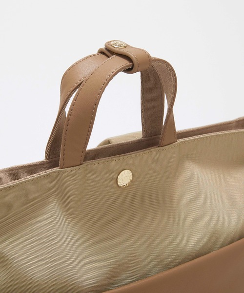 Breath TOPKAPI（ブレストプカピ）の「【Breath TOPKAPI】LINEA リネア レザーコンビ リュック バックパック　A4 / 軽量（バックパック/リュック・レディース・ブラウン/ブラック・FREE）」の9枚目の写真