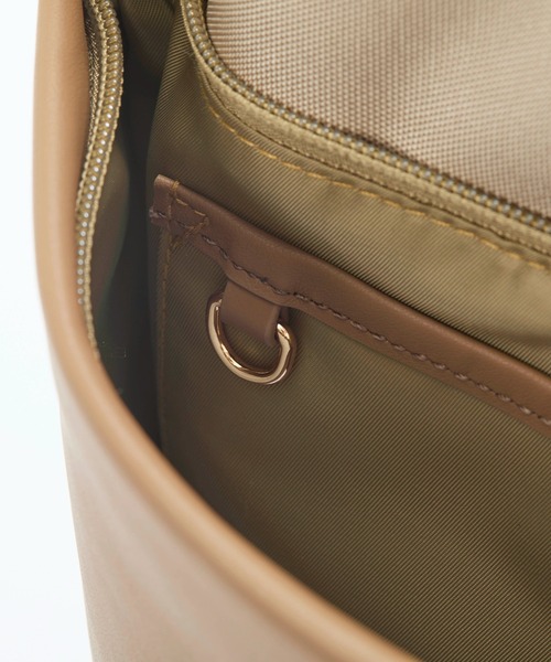 Breath TOPKAPI（ブレストプカピ）の「【Breath TOPKAPI】LINEA リネア レザーコンビ リュック バックパック　A4 / 軽量（バックパック/リュック・レディース・ブラウン/ブラック・FREE）」の14枚目の写真