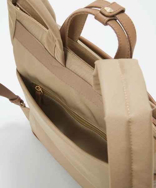 Breath TOPKAPI（ブレストプカピ）の「【Breath TOPKAPI】LINEA リネア レザーコンビ リュック バックパック　A4 / 軽量（バックパック/リュック・レディース・ブラウン/ブラック・FREE）」の16枚目の写真