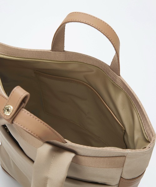Breath TOPKAPI（ブレストプカピ）の「【Breath TOPKAPI】LINEA リネア レザーコンビ リュック バックパック　A4 / 軽量（バックパック/リュック・レディース・ブラウン/ブラック・FREE）」の21枚目の写真