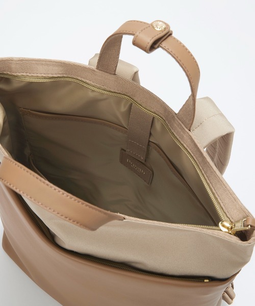 Breath TOPKAPI（ブレストプカピ）の「【Breath TOPKAPI】LINEA リネア レザーコンビ リュック バックパック　A4 / 軽量（バックパック/リュック・レディース・ブラウン/ブラック・FREE）」の22枚目の写真