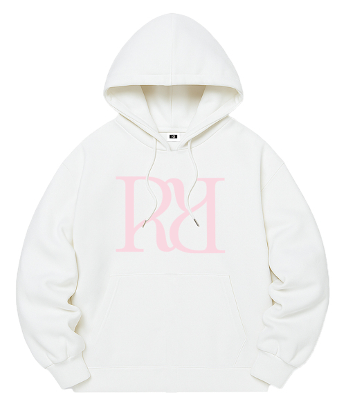 RANDOMOFF(ランダムオフ)の「R:SIGNET BOLD OVER FIT HOODIE (3color)(パーカー・レディース・チャコールグレー/ホワイト/ブラック・LARGE/MEDIUM/X-LARGE/SMALL)」の5枚目の写真