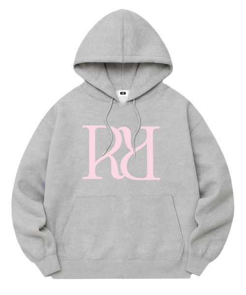 RANDOMOFF(ランダムオフ)の「R:SIGNET BOLD OVER FIT HOODIE (3color)(パーカー・レディース・チャコールグレー/ホワイト/ブラック・LARGE/MEDIUM/X-LARGE/SMALL)」の6枚目の写真