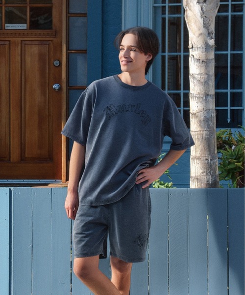 Hurley (ハーレー)の「【Hurley:ハーレー】ヘビーウェイトコットンショーツ ロゴショートパンツ EMB OE LOGO SHORTS(その他パンツ・メンズ・ブラック/カーキブラウン/ブラック系その他/ブルーグレー・LARGE/MEDIUM/X-LARGE/SMALL)」の2枚目の写真