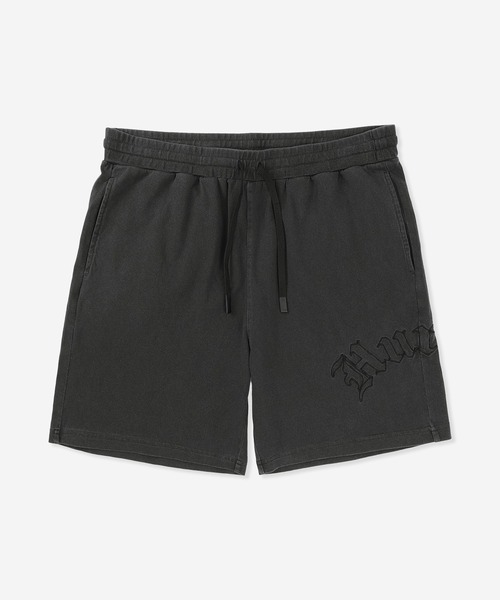 Hurley (ハーレー)の「【Hurley:ハーレー】ヘビーウェイトコットンショーツ ロゴショートパンツ EMB OE LOGO SHORTS(その他パンツ・メンズ・ブラック/カーキブラウン/ブラック系その他/ブルーグレー・LARGE/MEDIUM/X-LARGE/SMALL)」の1枚目の写真