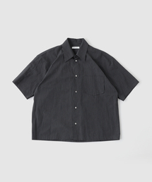 MATSUFUJI / マツフジ STRIPED UTILITY SS SHIRT