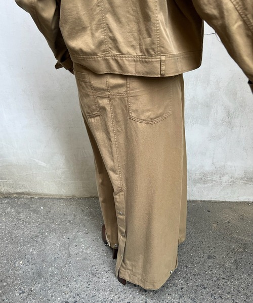 Ameri（アメリ）の「TENCEL DENIM WRAP LIKE SKIRT（デニムスカート・レディース・ベージュ/ブラック/ブルー・MEDIUM/SMALL）」の15枚目の写真