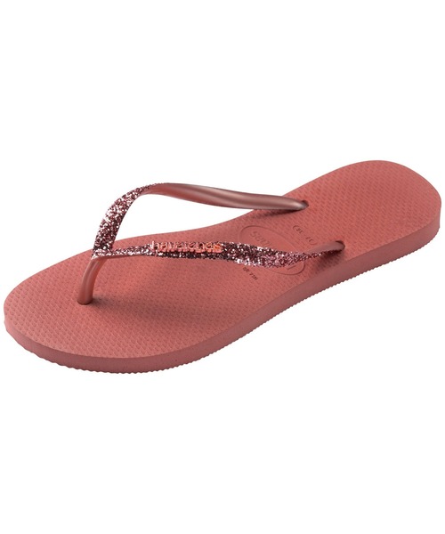 havaianas(ハワイアナス)の「SLIM GLITTER II(サンダル・レディース・ゴールド系/ピンク系その他/ダークブラウン/ブラック系その他・22cm/23cm/24.5cm/25.5cm)」の12枚目の写真