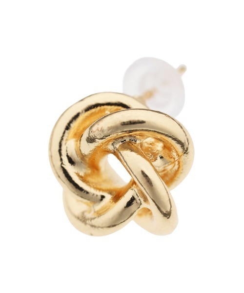 Edit Sheen（エディットシーン）の「ボールドノットゴールドピアス（ピアス（両耳用）・レディース・ゴールド・FREE）」の4枚目の写真