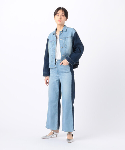 K.T KIYOKO TAKASE(キヨコタカセ)の「中空ストレッチデニム ワイドデニムパンツ(デニムパンツ・レディース・その他1・11号)」の10枚目の写真