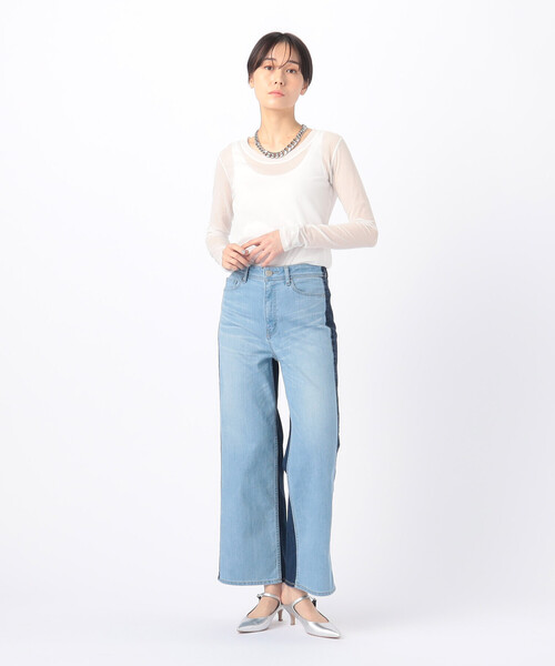 K.T KIYOKO TAKASE(キヨコタカセ)の「中空ストレッチデニム ワイドデニムパンツ(デニムパンツ・レディース・その他1・11号)」の11枚目の写真