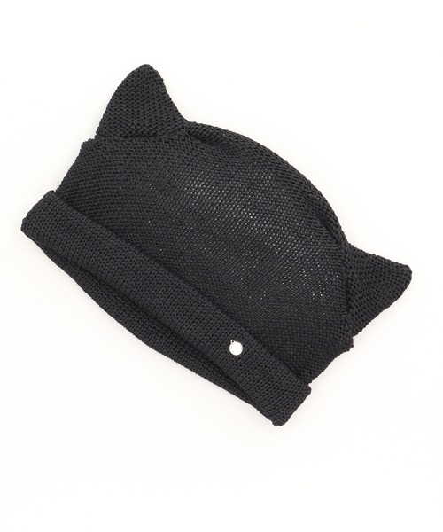 CA4LA（カシラ）の「CHIPIE WATCH CO 2（ニットキャップ/ビーニー・レディース・ブラック/ピンク/ホワイト・ONESIZE）」の2枚目の写真