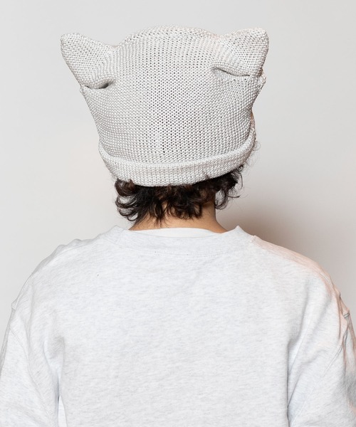 CA4LA（カシラ）の「CHIPIE WATCH CO 2（ニットキャップ/ビーニー・レディース・ブラック/ピンク/ホワイト・ONESIZE）」の5枚目の写真