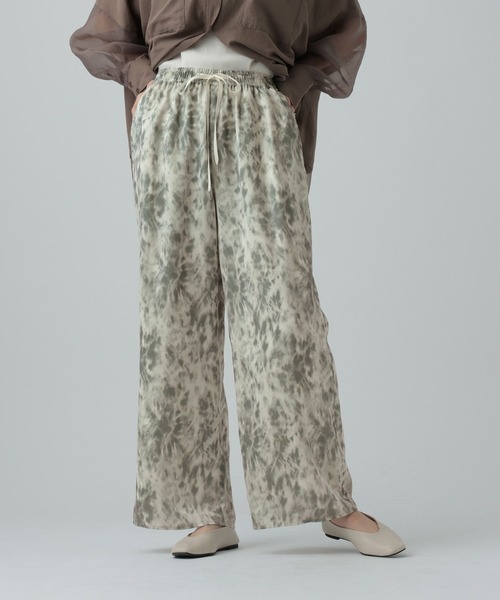 LEPSIM(レプシィム)の「ぼかし柄パンツ 665474(その他パンツ・レディース・ブラウン系その他/グレー系その他・FREE)」の1枚目の写真