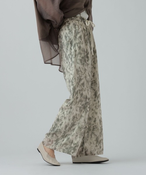 LEPSIM(レプシィム)の「ぼかし柄パンツ 665474(その他パンツ・レディース・ブラウン系その他/グレー系その他・FREE)」の4枚目の写真